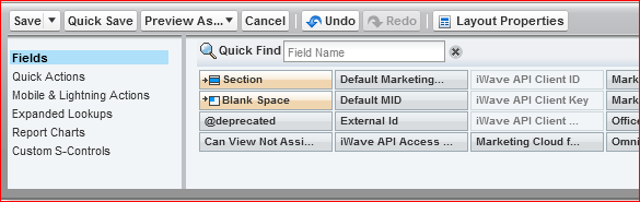 Salesforce - Clear API Keys