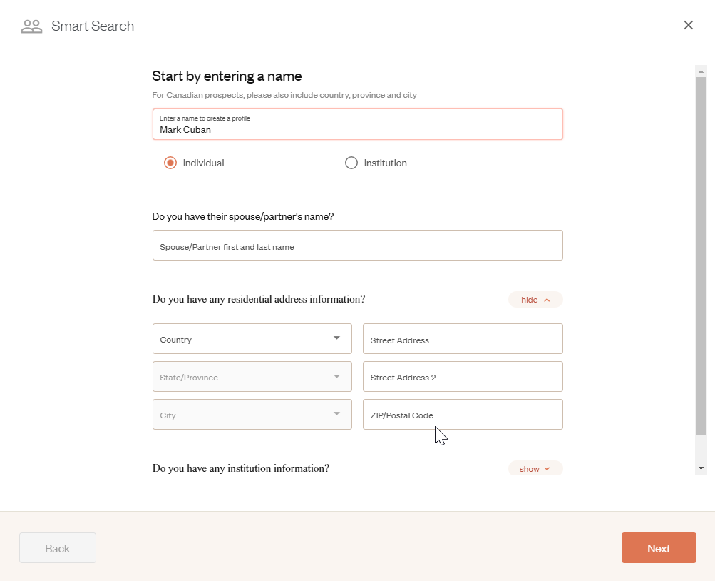 Smart Search