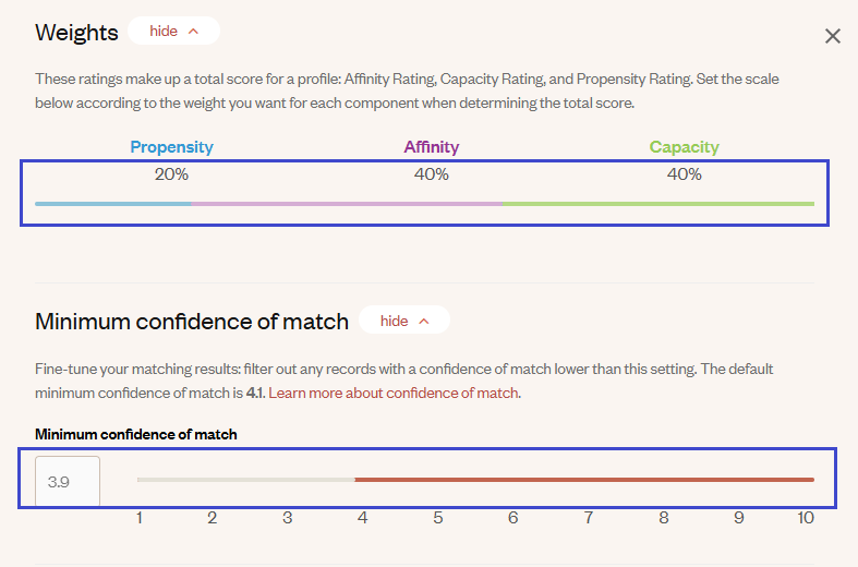 Customizing your Score